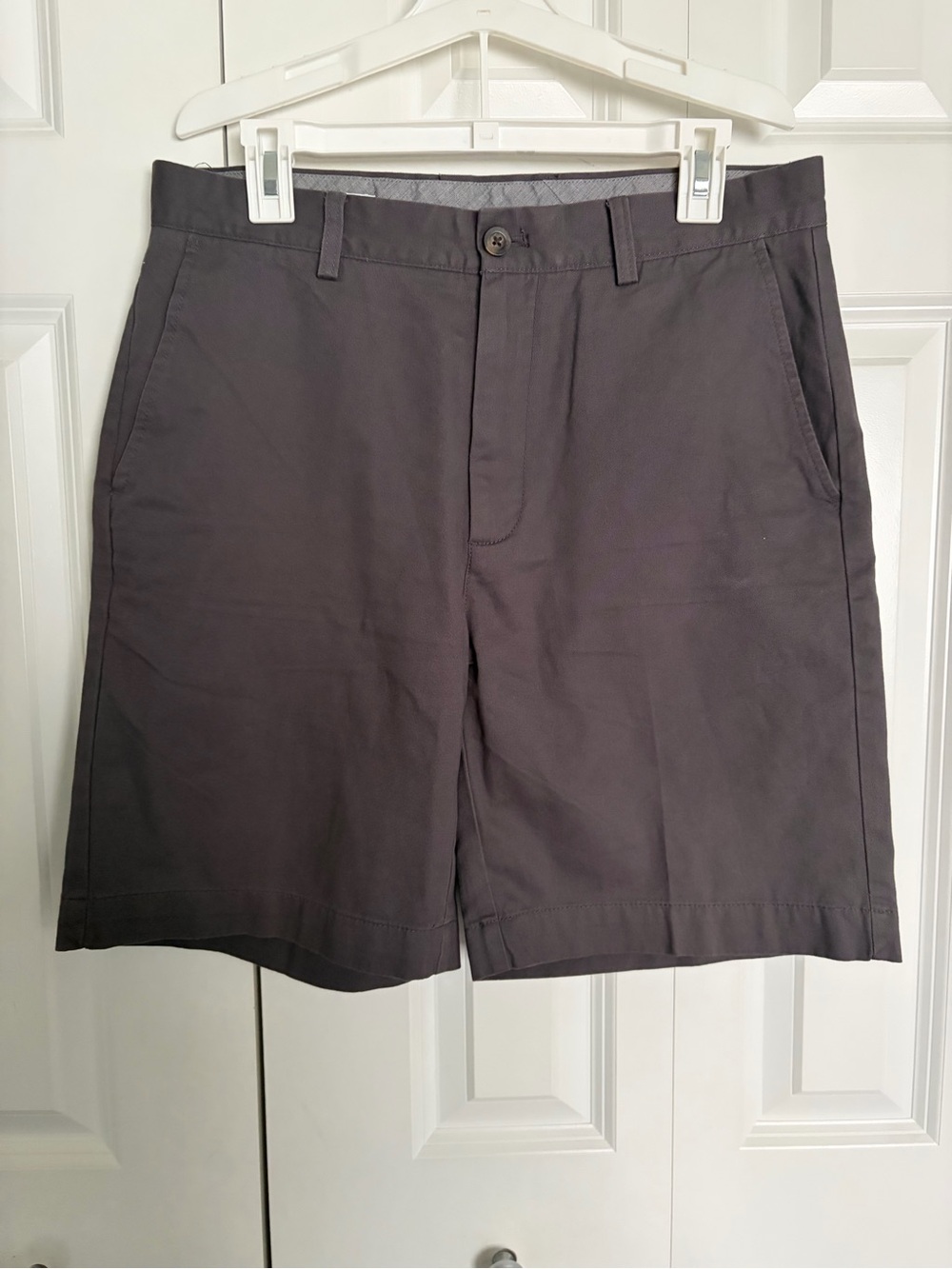 Men's Classic Cotton Blend Shorts - Charcoal